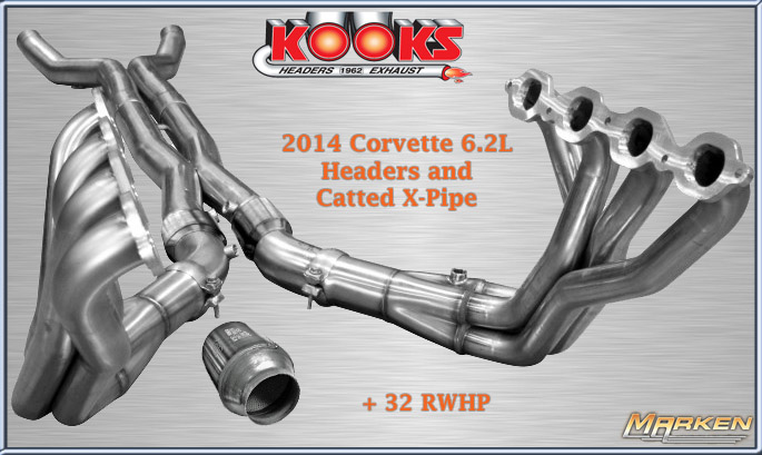 Kooks Headers Amp X Pipe 2014 Corvette Stingray 6 2 Ltr